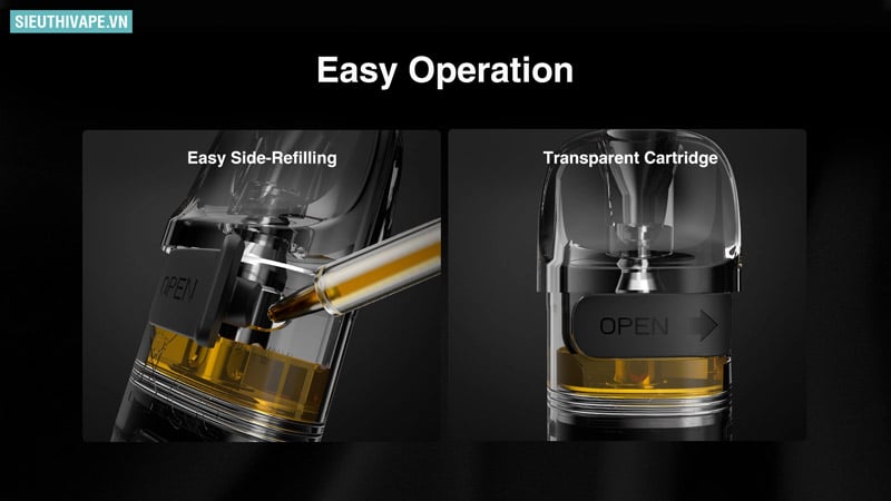 Cách châm tinh dầu pod Lostvape Thelema Elite 40 Kit