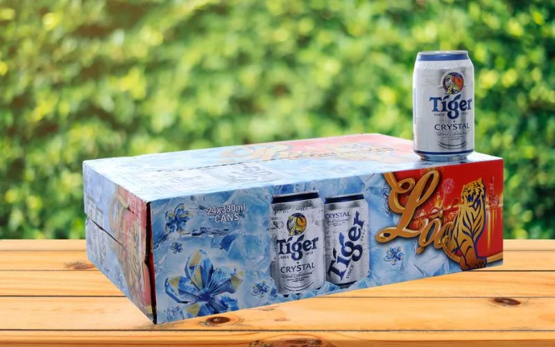 Bia Tiger - Cấu trúc mùi vị: malt, độ đắng và hậu vị