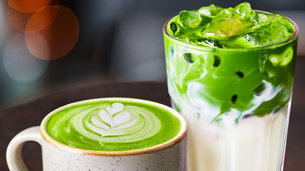 Matcha Latte - So sánh với latte cà phê và trà sữa