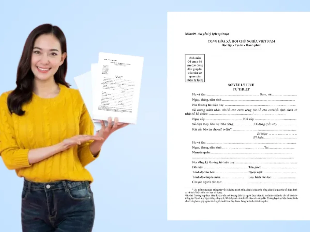 Sơ Yếu Lý Lịch - Lập timeline và chọn đúng mẫu