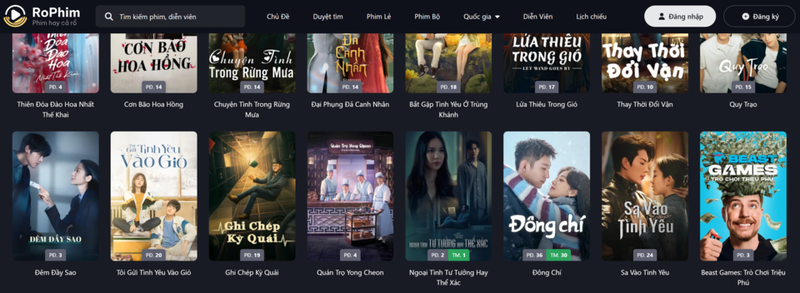 Rophim - Lưu danh sách và so sánh nhanh trước khi bấm xem