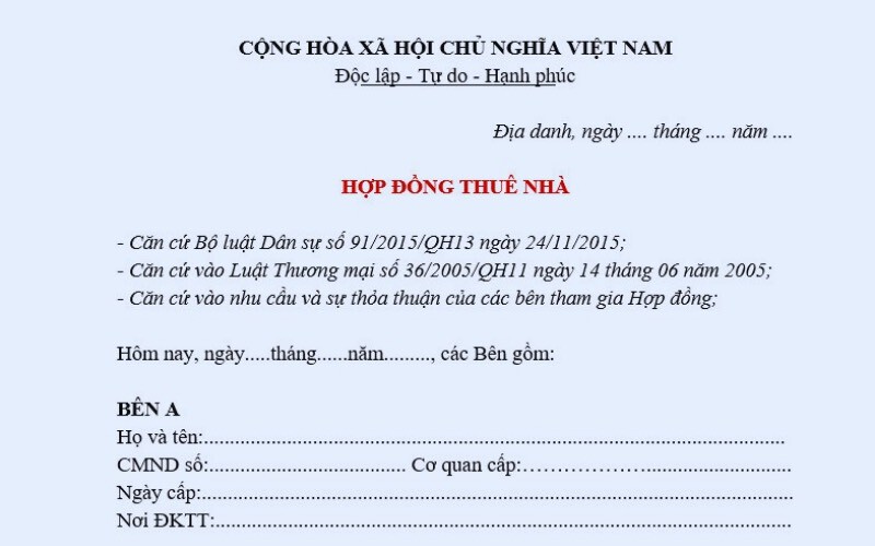Hợp Đồng Thuê Nhà - Khi nào cần công chứng, chứng thực Hợp Đồng Thuê Nhà - Khi nào cần công chứng, chứng thực