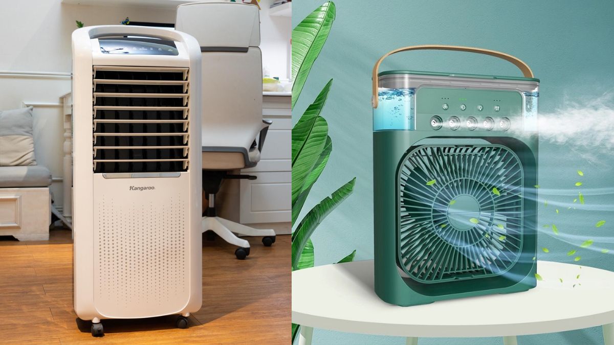 Quạt Hơi Nước - Công suất gió, dung tích bình và diện tích phòng Quạt Hơi Nước - Công suất gió, dung tích bình và diện tích phòng