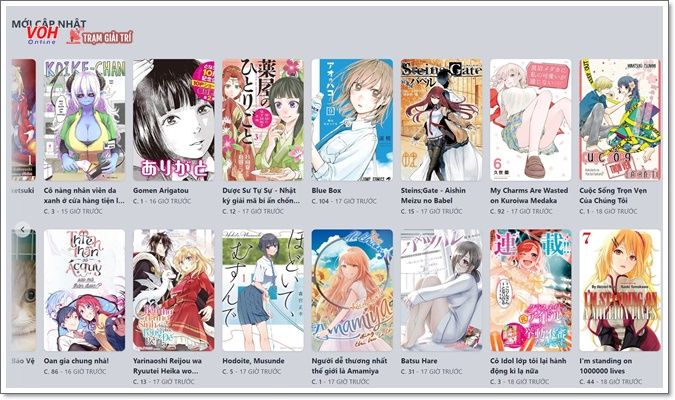 Goctruyentranh - Theo dõi, lịch sử đọc và tìm kiếm