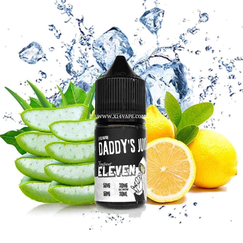 Đánh Giá Chi Tiết Saltnic Daddy's Juice No.11 (Monsieur Eleven): Bản Giao Hưởng Chanh Nha Đam Đỉnh Cao