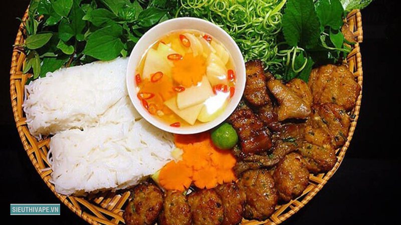 Bún chả - Nướng bằng than hoặc thiết bị gia dụng Bún chả - Nướng bằng than hoặc thiết bị gia dụng