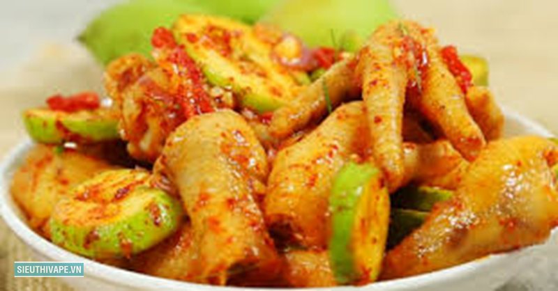 Chân gà sốt Thái - Trộn và ngâm chân gà Chân gà sốt Thái - Trộn và ngâm chân gà
