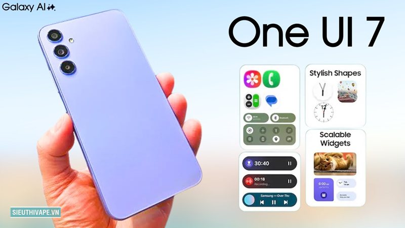 One UI 7 - So sánh One UI 7 với One UI 6 One UI 7 - So sánh One UI 7 với One UI 6