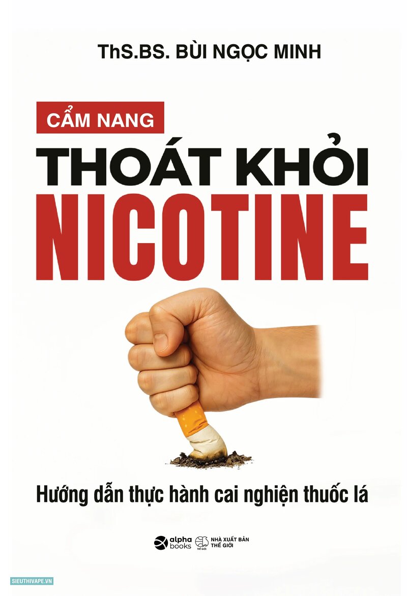 Giảm nồng độ nicotine dần để cai - Ghi nồng độ, lượng dùng và thời điểm Giảm nồng độ nicotine dần để cai - Ghi nồng độ, lượng dùng và thời điểm