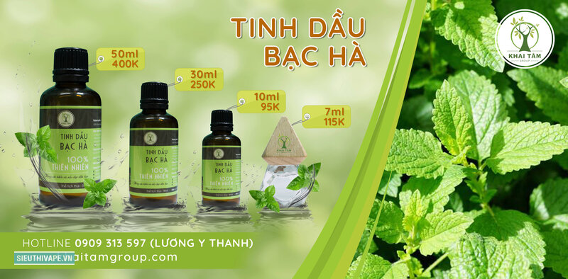 Tinh dầu vape vị bạc hà the mát - Ba khái niệm khác nhau Tinh dầu vape vị bạc hà the mát - Ba khái niệm khác nhau